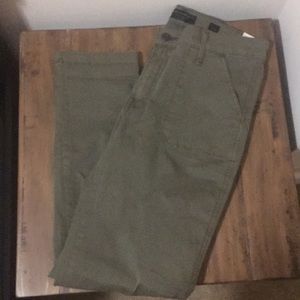 Olive green cargo pants by lucky Brand